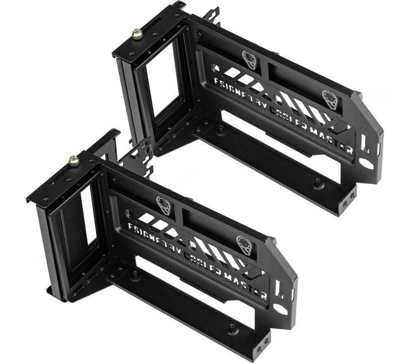 Cooler Master MasterAccessory Vertical Graphics Card Holder Kit V3 with Premium Riser Cable PCI-E 4.0 x16 - 165mm, Compatibility PCIe 4.0 and Older for E-ATX, ATX, Micro ATX Chassis