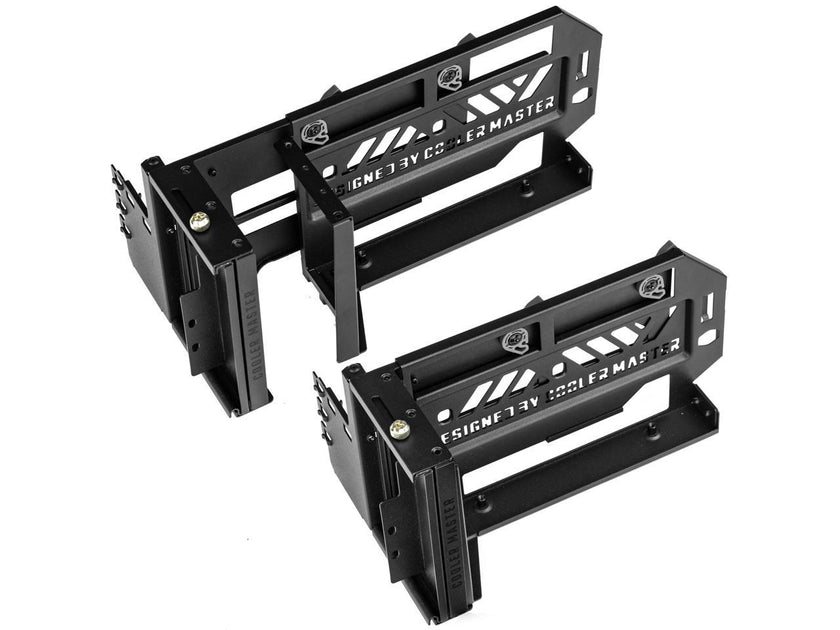 Cooler Master MasterAccessory Vertical Graphics Card Holder Kit V3 with Premium Riser Cable PCI-E 4.0 x16 - 165mm, Compatibility PCIe 4.0 and Older for E-ATX, ATX, Micro ATX Chassis