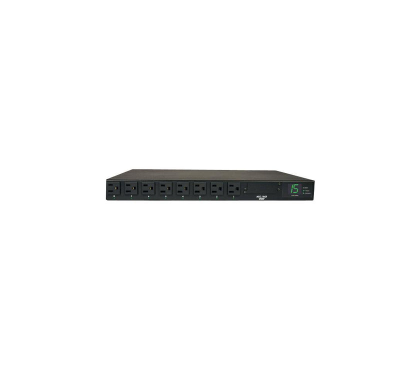 Tripp Lite PDUMH15AT Metered 1U 100; 120; 127V 15A 12 ft Power Distribution Unit with dual-input Auto Transfer Switching