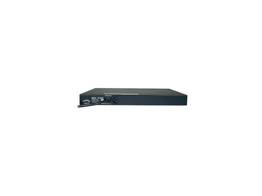 Tripp Lite PDUMH15AT Metered 1U 100; 120; 127V 15A 12 ft Power Distribution Unit with dual-input Auto Transfer Switching
