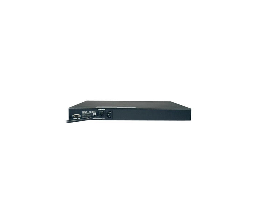 Tripp Lite PDUMH15AT Metered 1U 100; 120; 127V 15A 12 ft Power Distribution Unit with dual-input Auto Transfer Switching