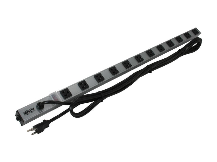 TRIPP LITE PS3612 12 Outlets Power Strip 120V Input Voltage 1800 W Maximum Power 15 ft. Cord Length