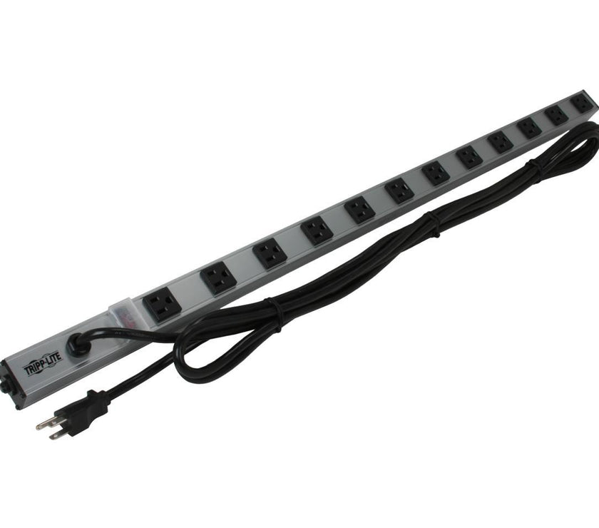 TRIPP LITE PS3612 12 Outlets Power Strip 120V Input Voltage 1800 W Maximum Power 15 ft. Cord Length