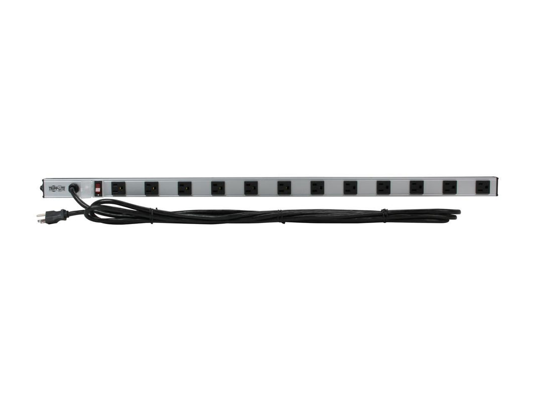 TRIPP LITE PS3612 12 Outlets Power Strip 120V Input Voltage 1800 W Maximum Power 15 ft. Cord Length