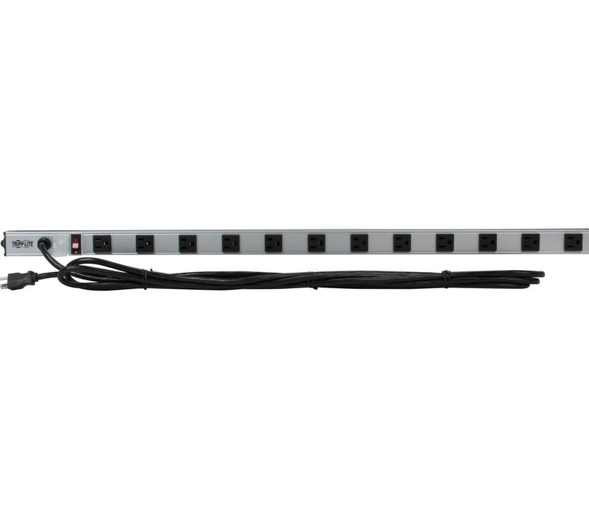 TRIPP LITE PS3612 12 Outlets Power Strip 120V Input Voltage 1800 W Maximum Power 15 ft. Cord Length