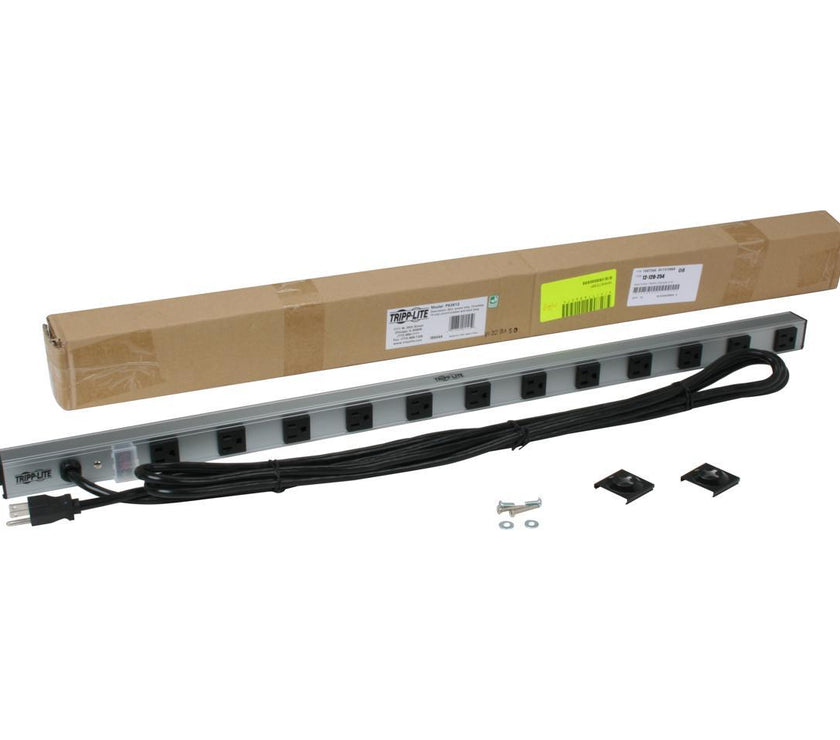 TRIPP LITE PS3612 12 Outlets Power Strip 120V Input Voltage 1800 W Maximum Power 15 ft. Cord Length