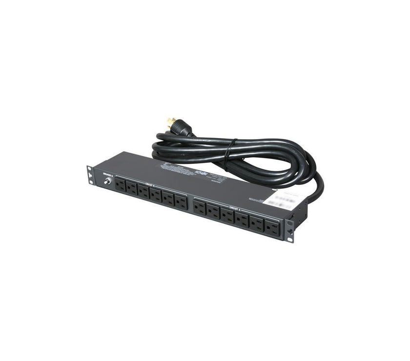 Tripp Lite PDU2430 Basic 1U 120V 30A 15 ft Power Distribution Unit