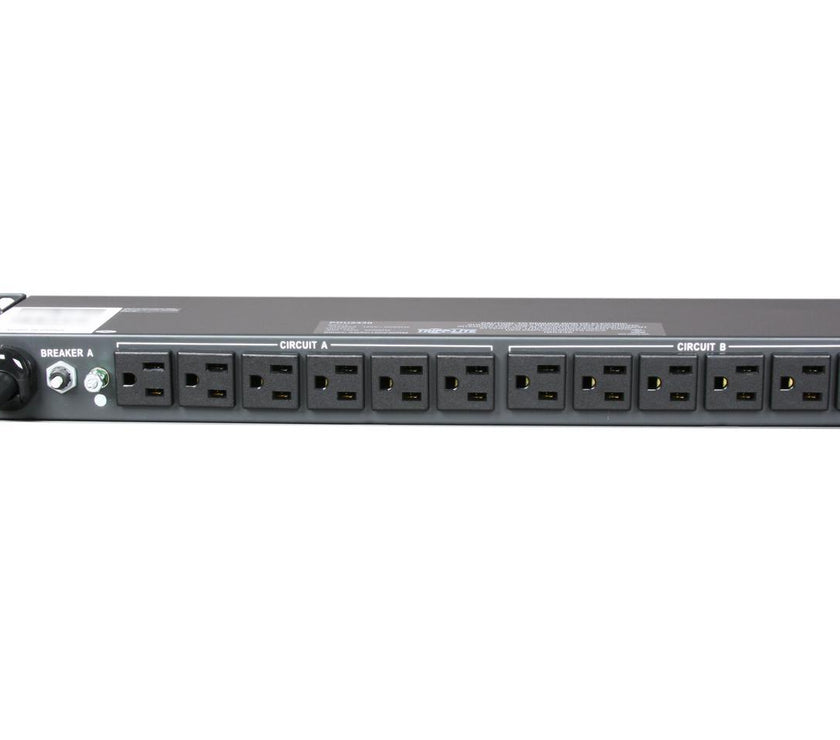 Tripp Lite PDU2430 Basic 1U 120V 30A 15 ft Power Distribution Unit