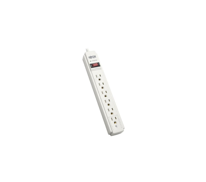 Tripp Lite TLP606 6ft Cord 6 Outlets 790 Joules Protect It! Surge Suppressor