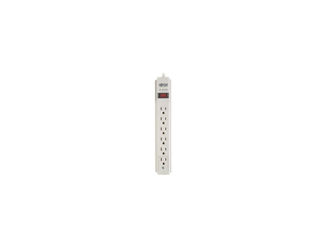 Tripp Lite TLP606 6ft Cord 6 Outlets 790 Joules Protect It! Surge Suppressor