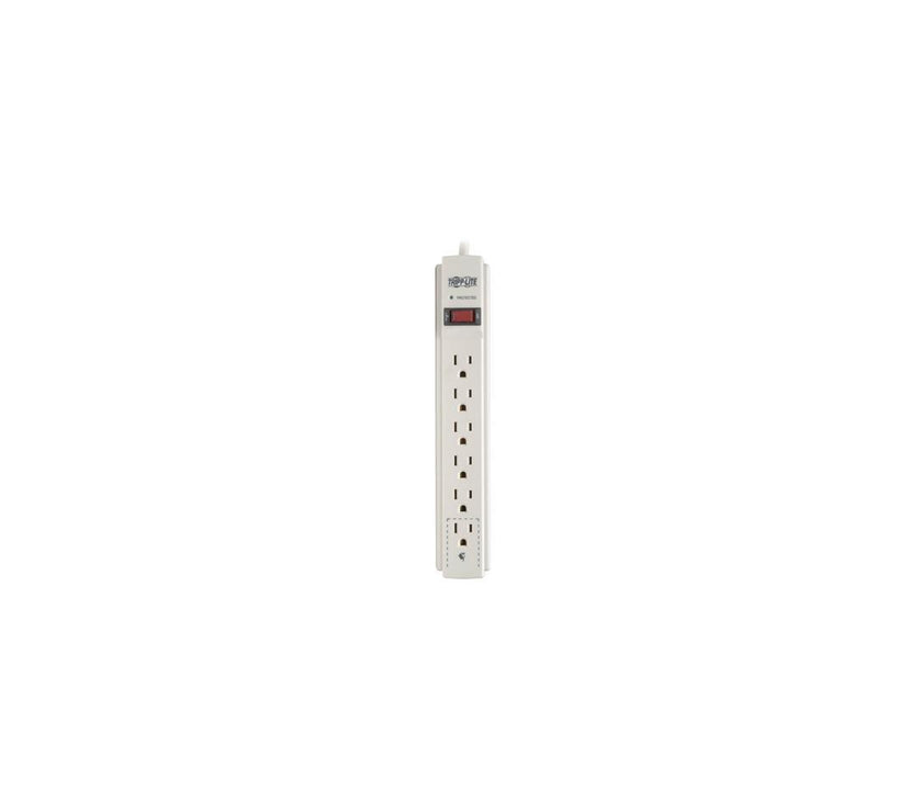 Tripp Lite TLP606 6ft Cord 6 Outlets 790 Joules Protect It! Surge Suppressor