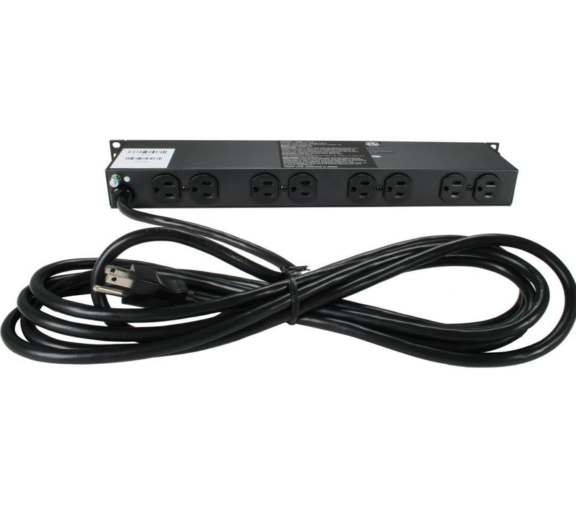 Tripp Lite DRS-1215 15 ft. Cord 14 Outlets 3000 Joules Rackmount Surge Suppressor