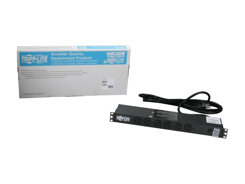 Tripp Lite DRS-1215 15 ft. Cord 14 Outlets 3000 Joules Rackmount Surge Suppressor