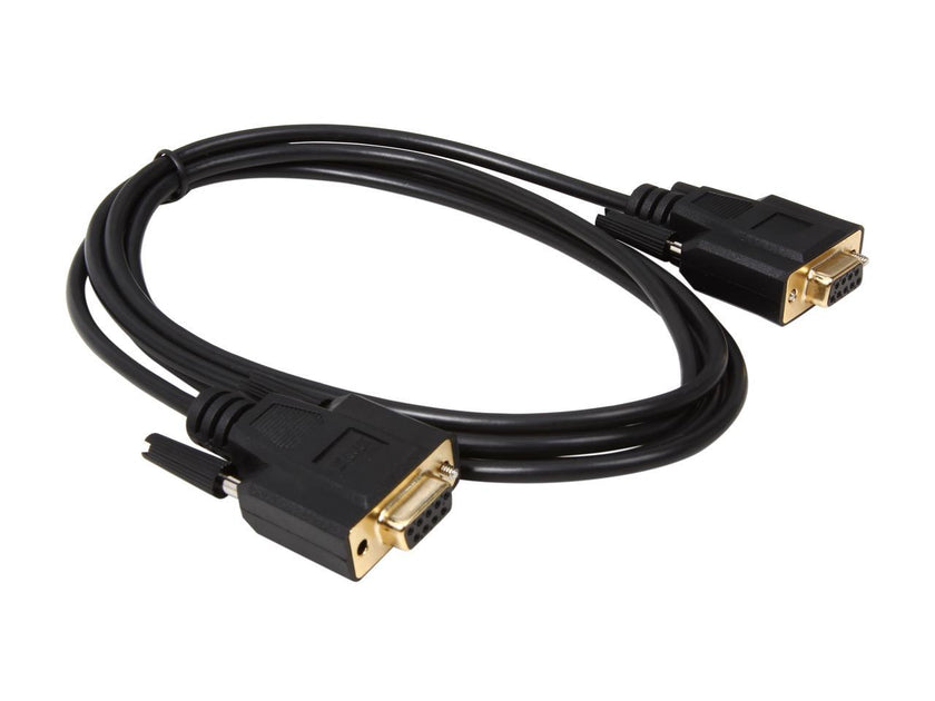 Tripp Lite Model P450-006 6 ft. Null Modem Cable DB9F to DB9F Female to Female