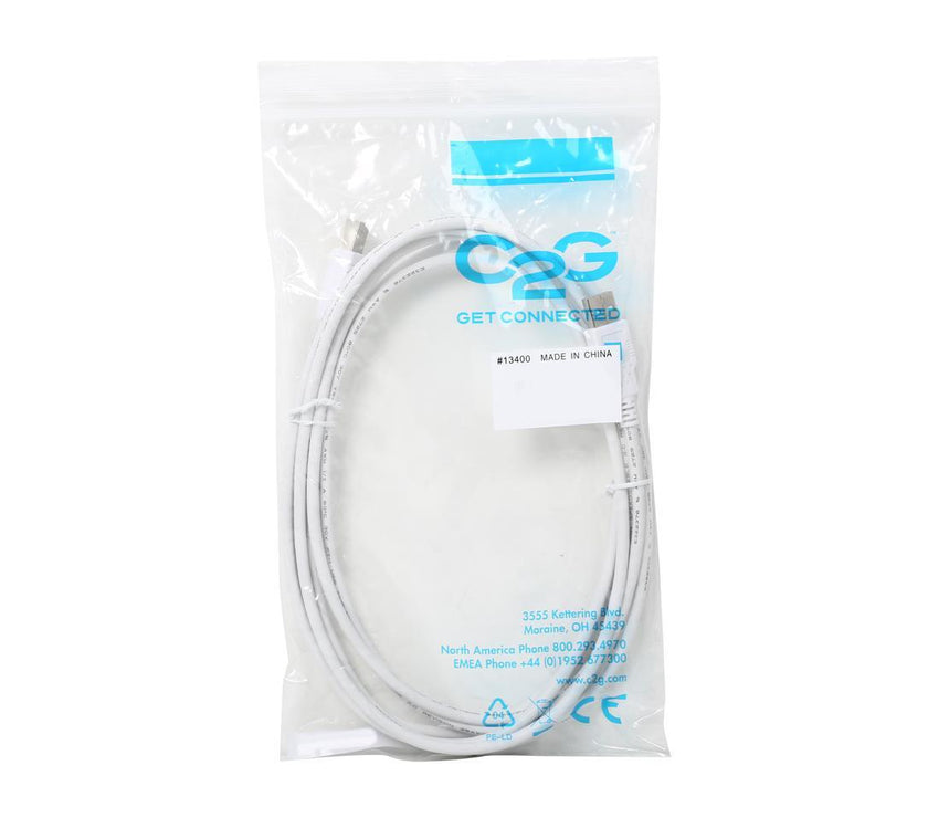 Cables To Go 13400 White USB 2.0 A/B Cable