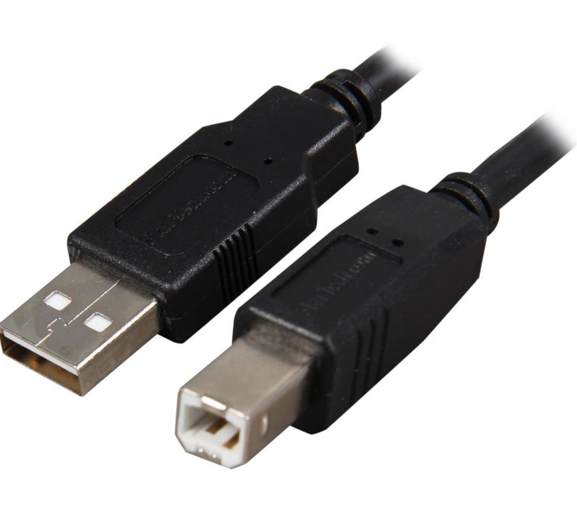 StarTech.com USB2HAB10 10 ft. USB 2.0 Certified A to B Cable - M/M - 10 ft. Type A to B USB Cable - 10 ft. A to B USB 2.0 Cable