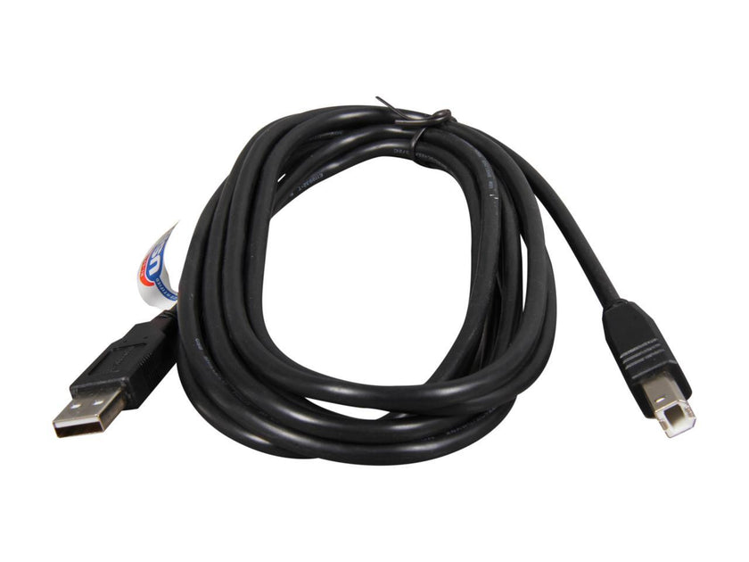 StarTech.com USB2HAB10 10 ft. USB 2.0 Certified A to B Cable - M/M - 10 ft. Type A to B USB Cable - 10 ft. A to B USB 2.0 Cable