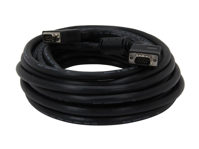 StarTech.com MXT101MMHQ30 30 ft. Coax High Resolution Monitor VGA Cable HD15 M/M