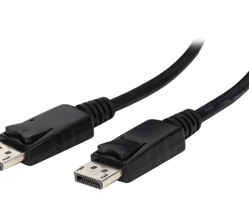 Tripp Lite P580-003 3 ft. Black Displayport Monitor Cable M/M Male to Male