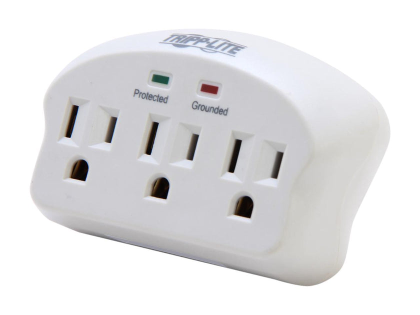 Tripp Lite SK3-0 3 Outlet Direct Plug-In, 660 Joules Surge Suppressor