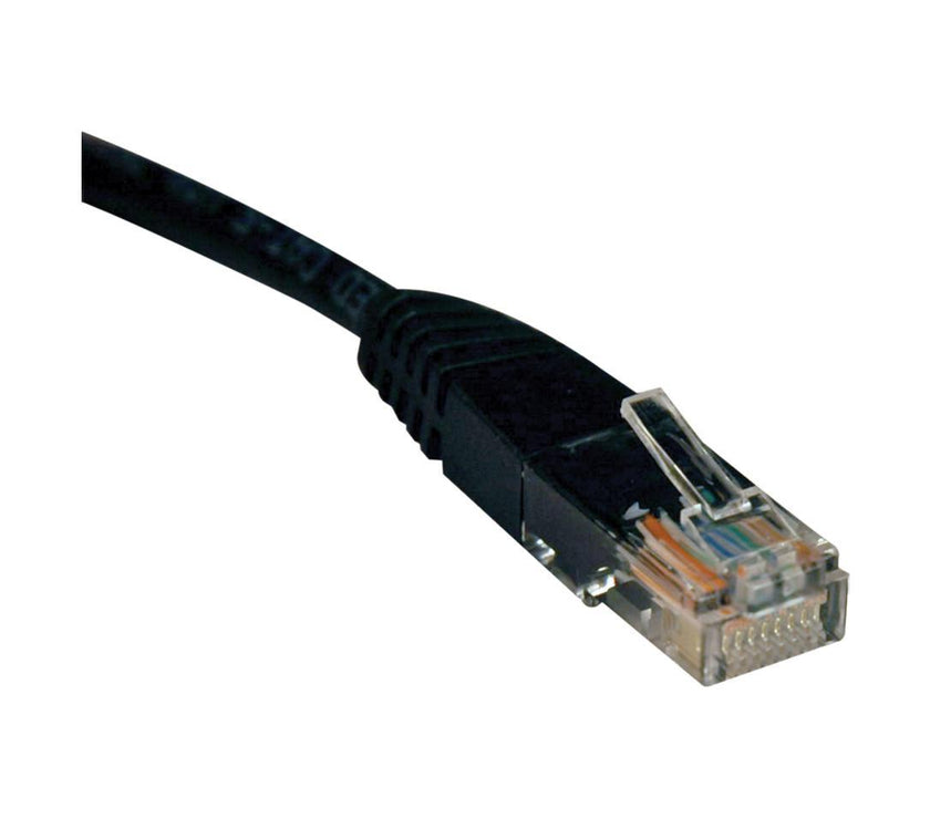 20Ft Cat5e / Cat5 350Mhz Molded Patch Cable Rj45 M/M Black 20Ft