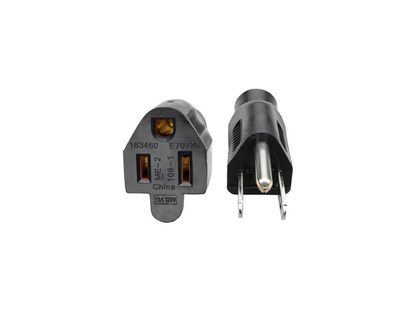 Tripp Lite Model P024-006-13A 6 ft. Black 16AWG x 3C, SJT, 13A, 120V NEMA 5-15R to NEMA 5-15P Power Extension Cord Female to Male