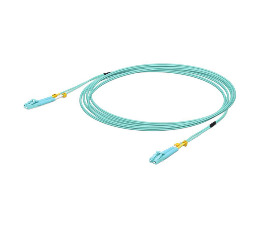 Ubiquiti Networks UOC-1 3.28 ft. (1m) OM3 Duplex LC 10G Multi-mode Fiber Patch Cable, SR, 1m