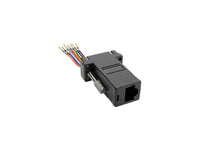 Tripp Lite DB9 to RJ45 Modular Serial Adapter M/F RS-232 RS-422 RS-485 (P440-89FM)
