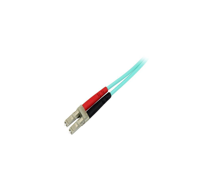 StarTech.com 450FBLCLC2 6 ft. OM4 Duplex Multimode Fiber Optic Cable - 100 Gb - 50/125 - LSZH