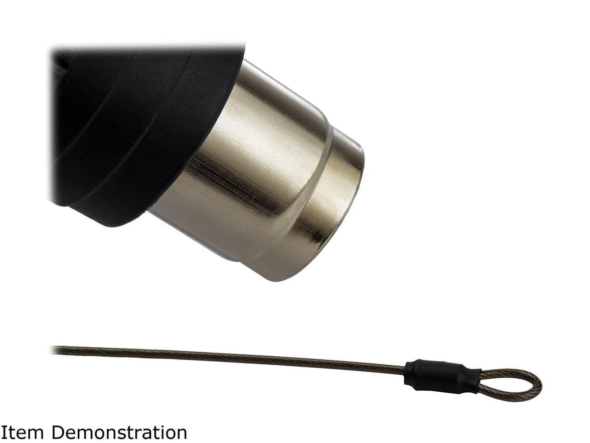 StarTech.com CONNLOCKPK5 Security Tether Cable - 5 Pack Universal Steel Anti-Theft Cables - Adjustable - Heat Shrink Covers (CONNLOCKPK5)