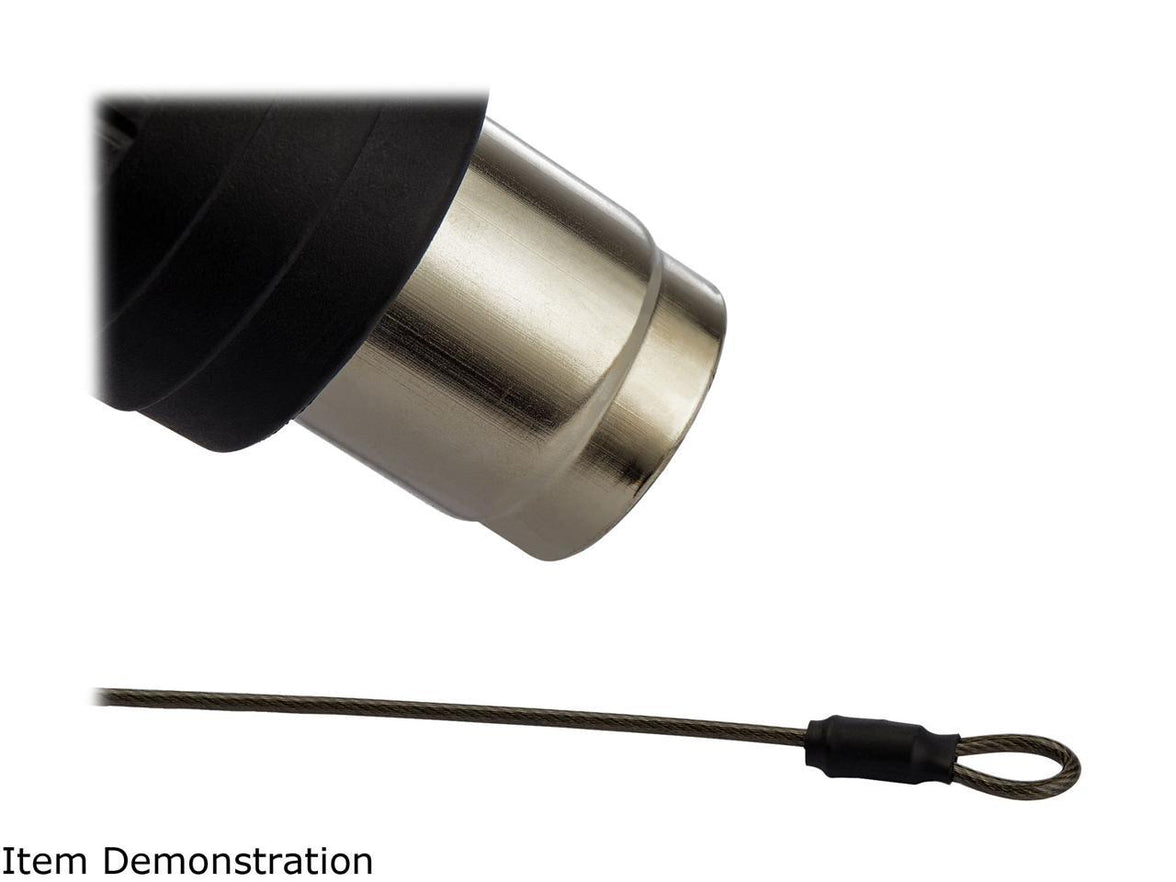 StarTech.com CONNLOCKPK10 Security Tether Cable - 10 Pack Universal Steel Anti-Theft Cables - Adjustable - Heat Shrink Covers (CONNLOCKPK10)