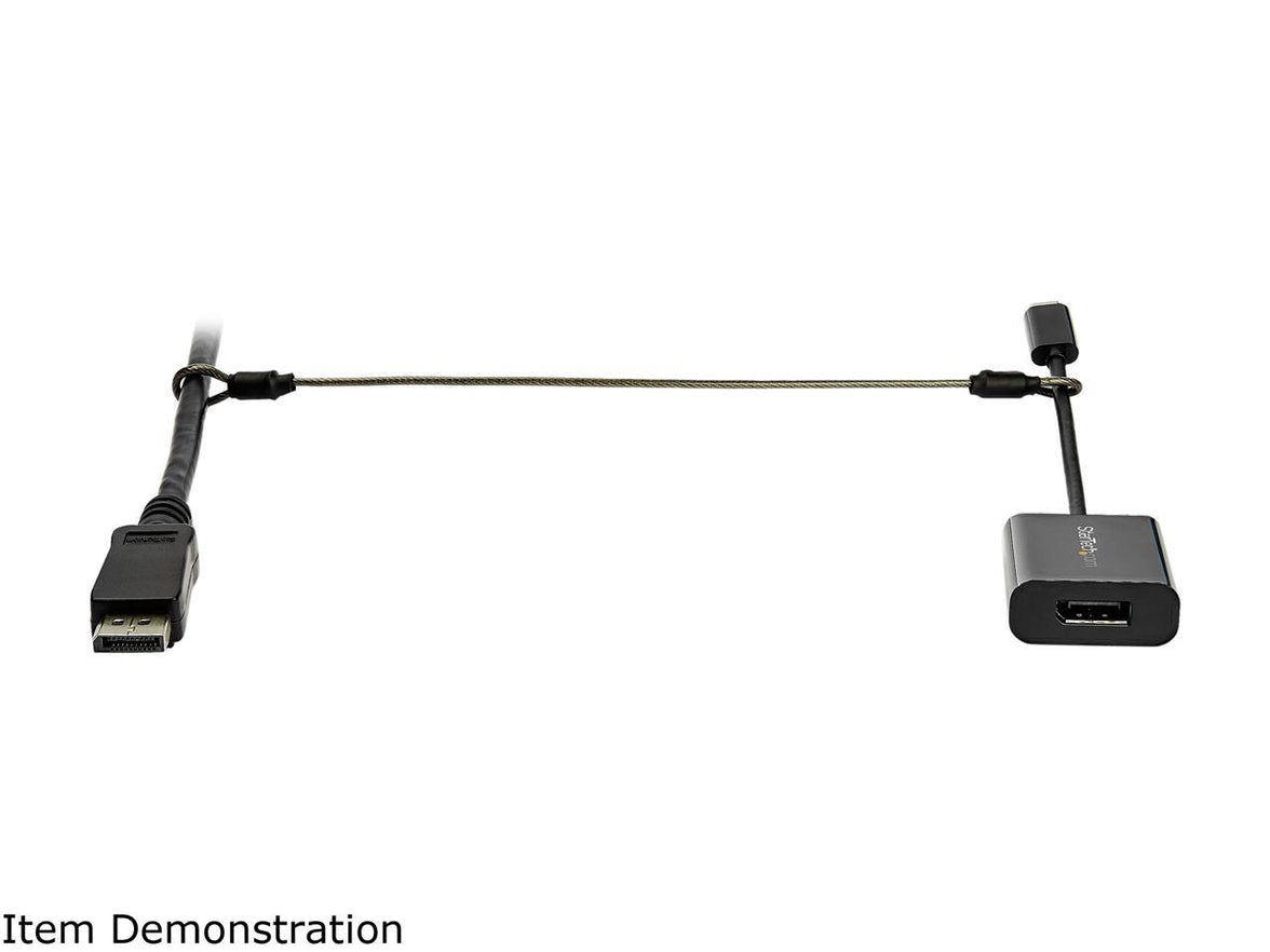 StarTech.com CONNLOCKPK10 Security Tether Cable - 10 Pack Universal Steel Anti-Theft Cables - Adjustable - Heat Shrink Covers (CONNLOCKPK10)