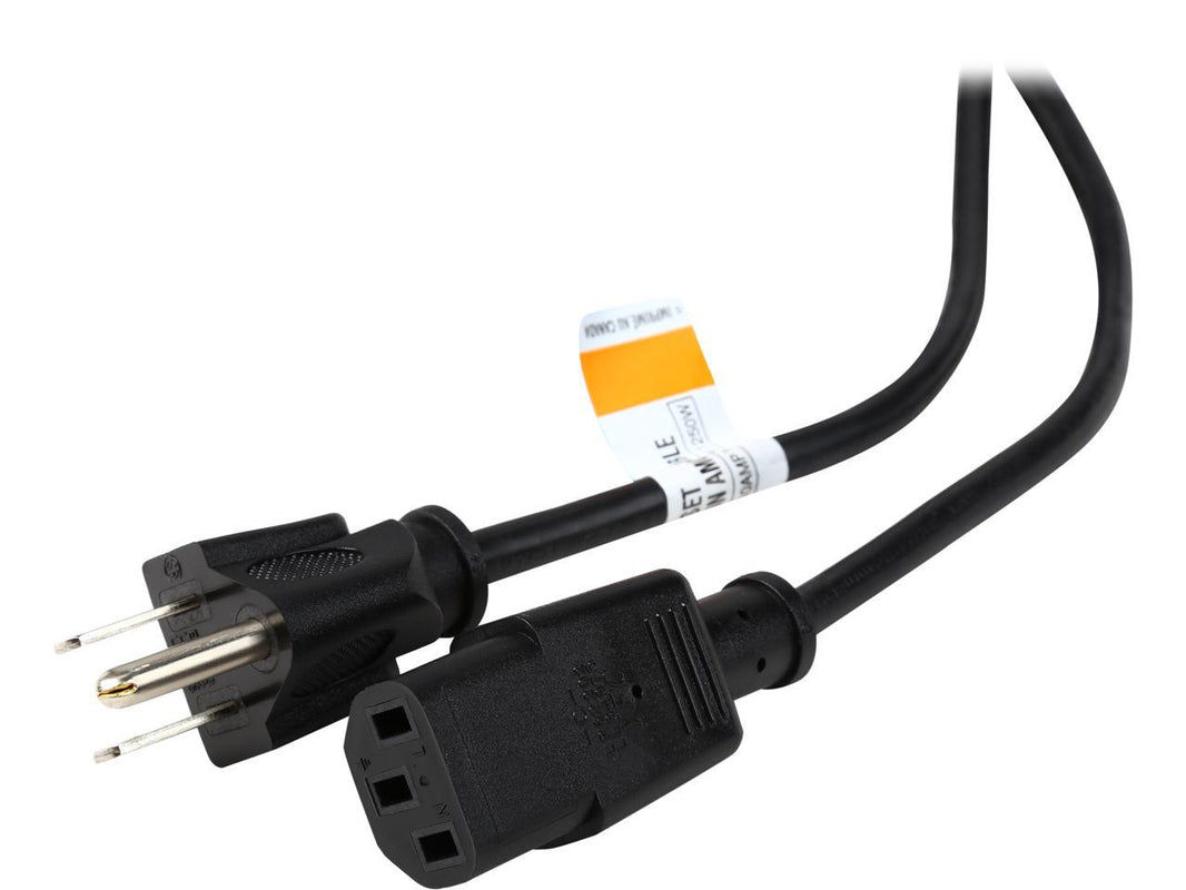 StarTech.com Model PXT10112 12 ft [3.7 m] Standard Computer Power Cord