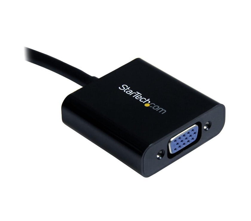 StarTech.com HD2VGAE2 HDMI to VGA Adapter - 1080p - 1920 x 1080 - Black - HDMI Converter - VGA to HDMI Monitor Adapter - 1 pack