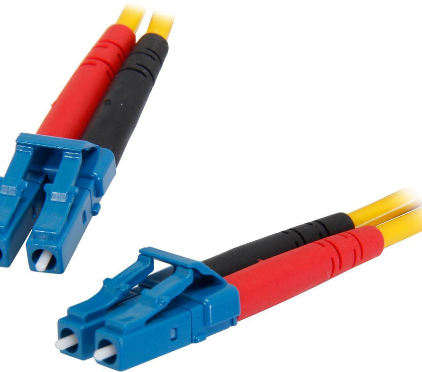 StarTech.com SMFIBLCLC10 32.81 ft. (10m) Single Mode Duplex Fiber Patch Cable LC-LC M-M Male to Male