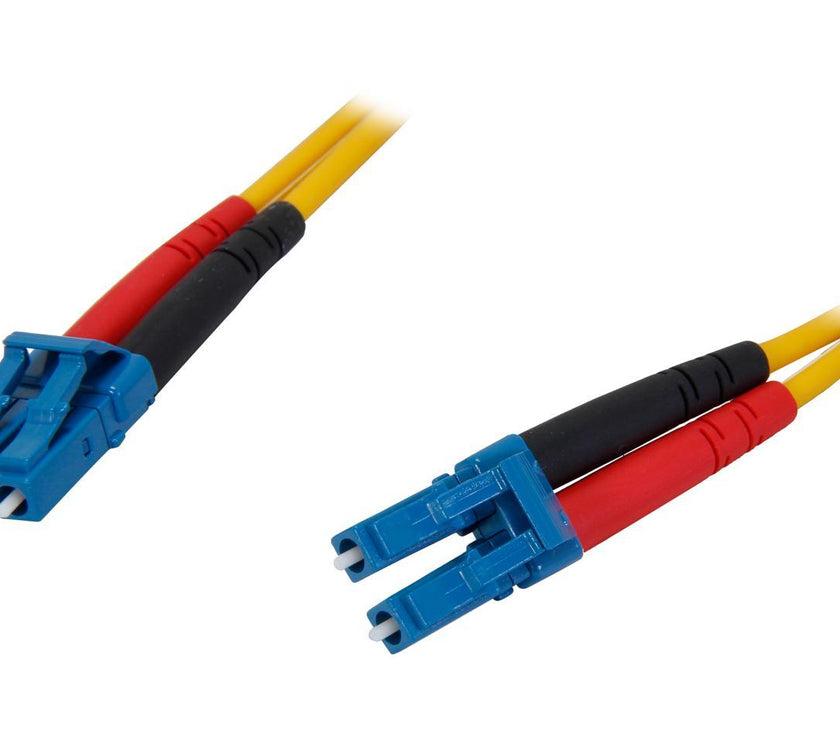 StarTech.com SMFIBLCLC1 3.3 ft [1 m] Single Mode Duplex Fiber Patch Cable