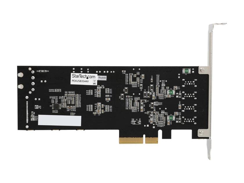 StarTech.com PEXUSB3S44V 4 Port PCI Express (PCIe) SuperSpeed USB 3.0 Card Adapter w/ 4 Dedicated 5Gbps Channels - UASP - SATA / LP4 Power