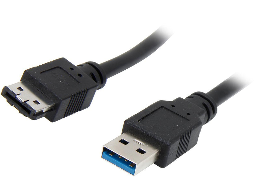 StarTech.com USB3S2ESATA3 Adapter Cable - 3ft eSATA Hard Drive to USB 3.0 Adapter Cable - SATA 6 Gbps