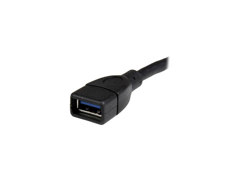 StarTech.com 6in Black USB 3.0 Extension Adapter Cable A to A - M/F