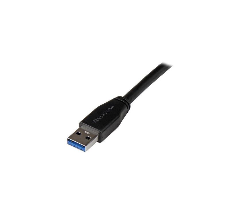 StarTech.com 5m 15 ft Active USB 3.0 USB-A to USB-B Cable - M/M - USB A to B Cable - USB 3.1 Gen 1 (5 Gbps)