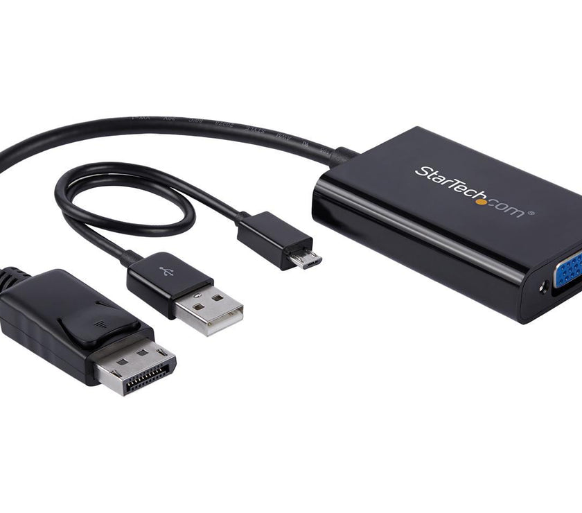 StarTech.com DP2VGAA Displayport to VGA Active Converter Adapter