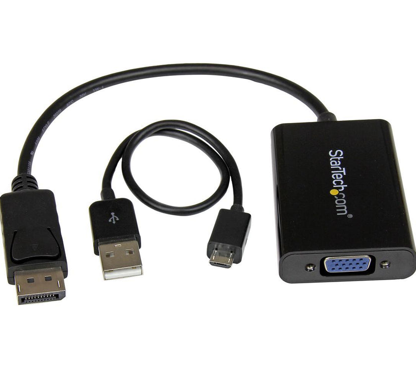 StarTech.com DP2VGAA Displayport to VGA Active Converter Adapter