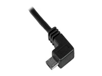 StarTech.com 1m 3 ft Left Angle Micro-USB Charge-and-Sync Cable M/M - USB 2.0 A to Micro-USB - 28/24 AWG