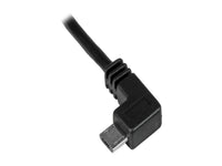 StarTech.com 1m 3 ft Left Angle Micro-USB Charge-and-Sync Cable M/M - USB 2.0 A to Micro-USB - 28/24 AWG
