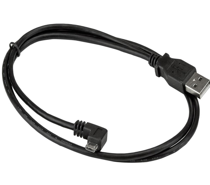 StarTech.com 1m 3 ft Left Angle Micro-USB Charge-and-Sync Cable M/M - USB 2.0 A to Micro-USB - 28/24 AWG