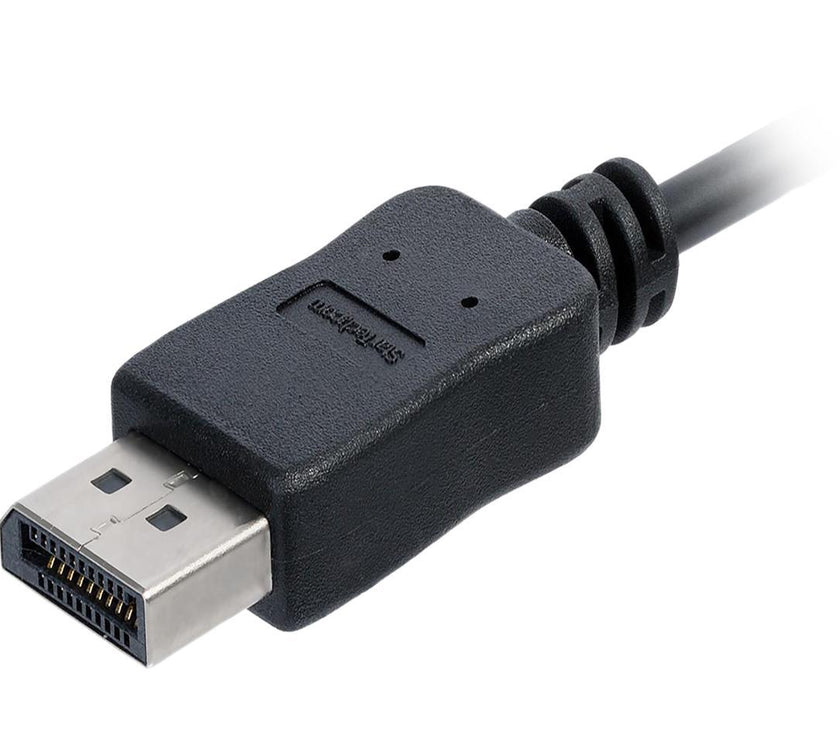 StarTech.com CDP2DPMM6B Black USB-C to DisplayPort Adapter Cable - 4K at 60 Hz