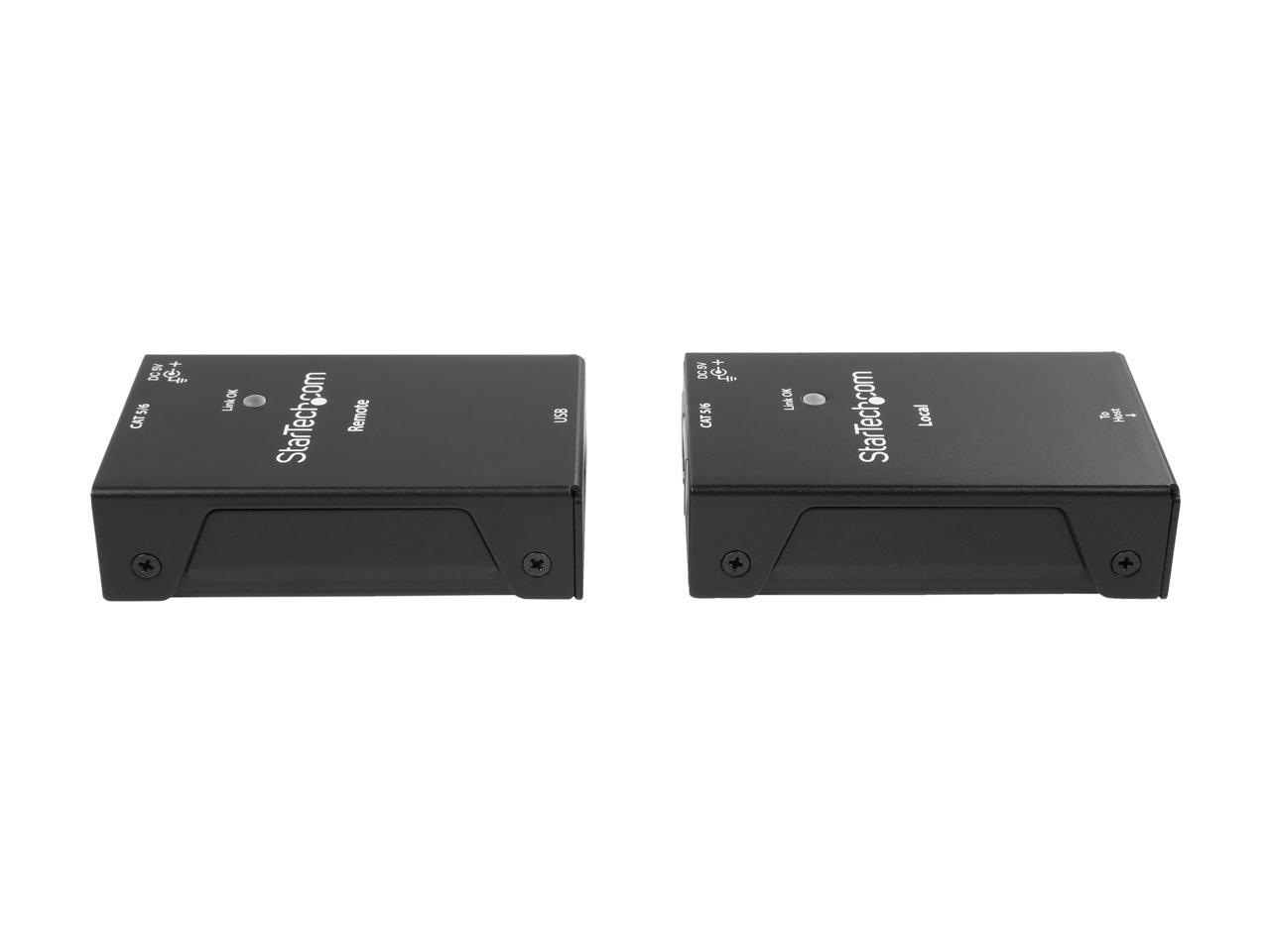 StarTech.com USB2001EXTV 1-Port USB 2.0-Over-Cat5-or-Cat6 Extender Kit - 165 ft.