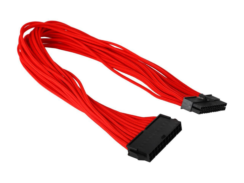 Phanteks PH-CB24P_RD 1.64 ft. (0.50m) 24 Pin M/B Premium Sleeved Extension cable