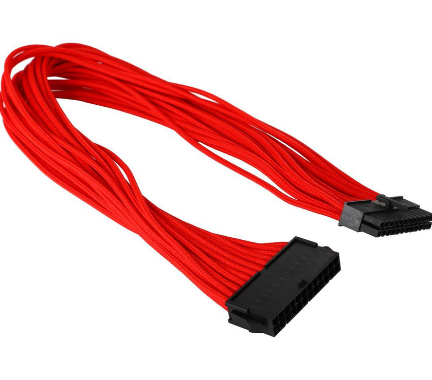 Phanteks PH-CB24P_RD 1.64 ft. (0.50m) 24 Pin M/B Premium Sleeved Extension cable