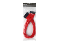 Phanteks PH-CB24P_RD 1.64 ft. (0.50m) 24 Pin M/B Premium Sleeved Extension cable